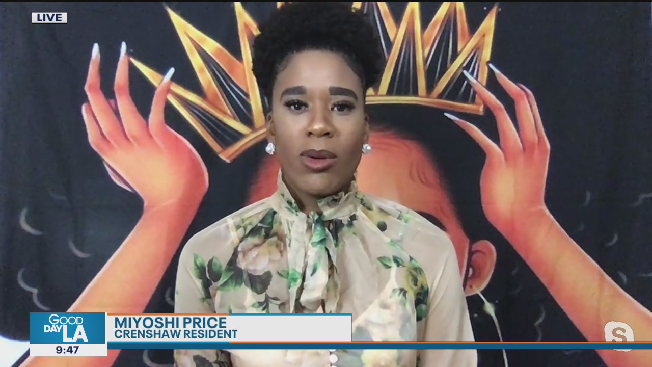 Miyoshi Price shares experience at a peaceful protest in the Crenshaw District