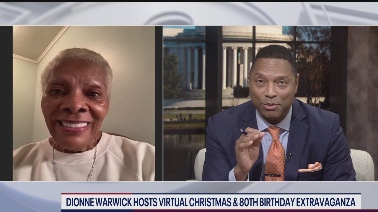 Legendary singer Dionne Warwick talks about upcoming virtual Christmas