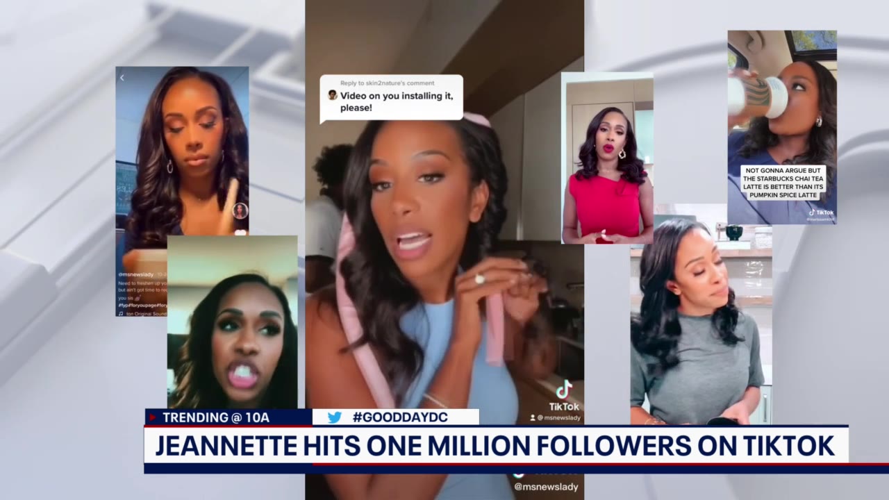 Jeannette Reyes hits 1M followers on TikTok!