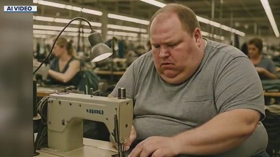 AI video shows bleak America under Trump tariffs