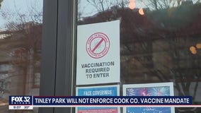 Tinley Park will not enforce Cook County vaccine mandate
