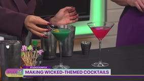 Making cocktails inspired by 'Wicked: For Good'