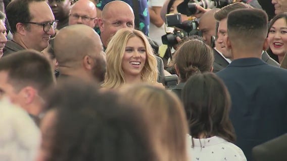 Avengers:Endgame 'purple' carpet premiere