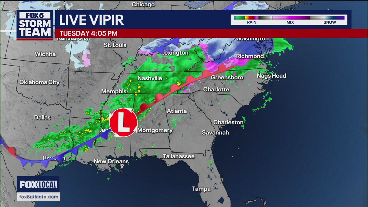 Georgia flood watch, rainfall latest updates