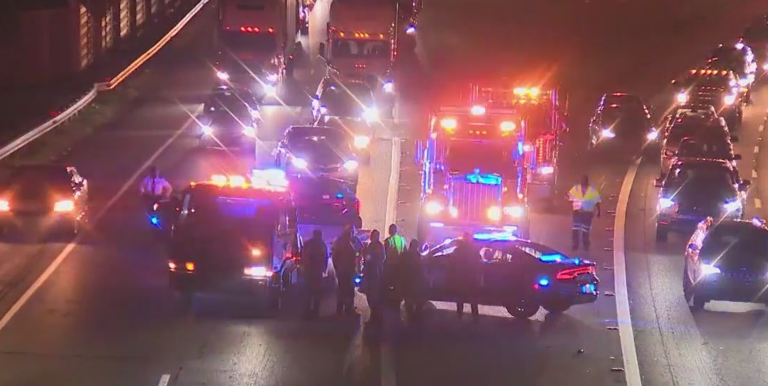 Pedestrian struck on I-20