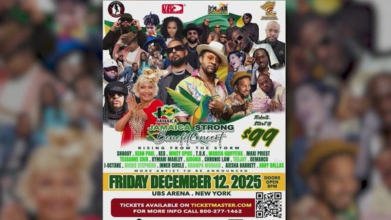 Jamaica Strong concert for Hurricane Melissa relief