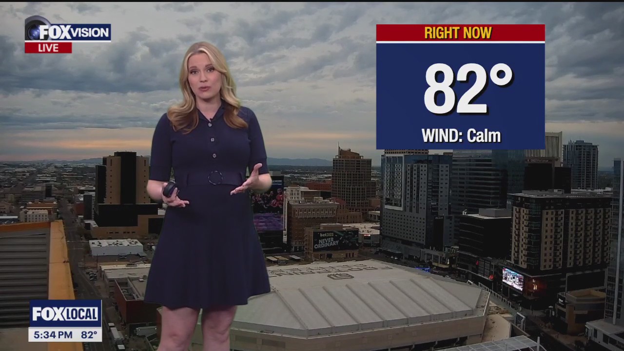 5 p.m. Weather Forecast - 2/25/24