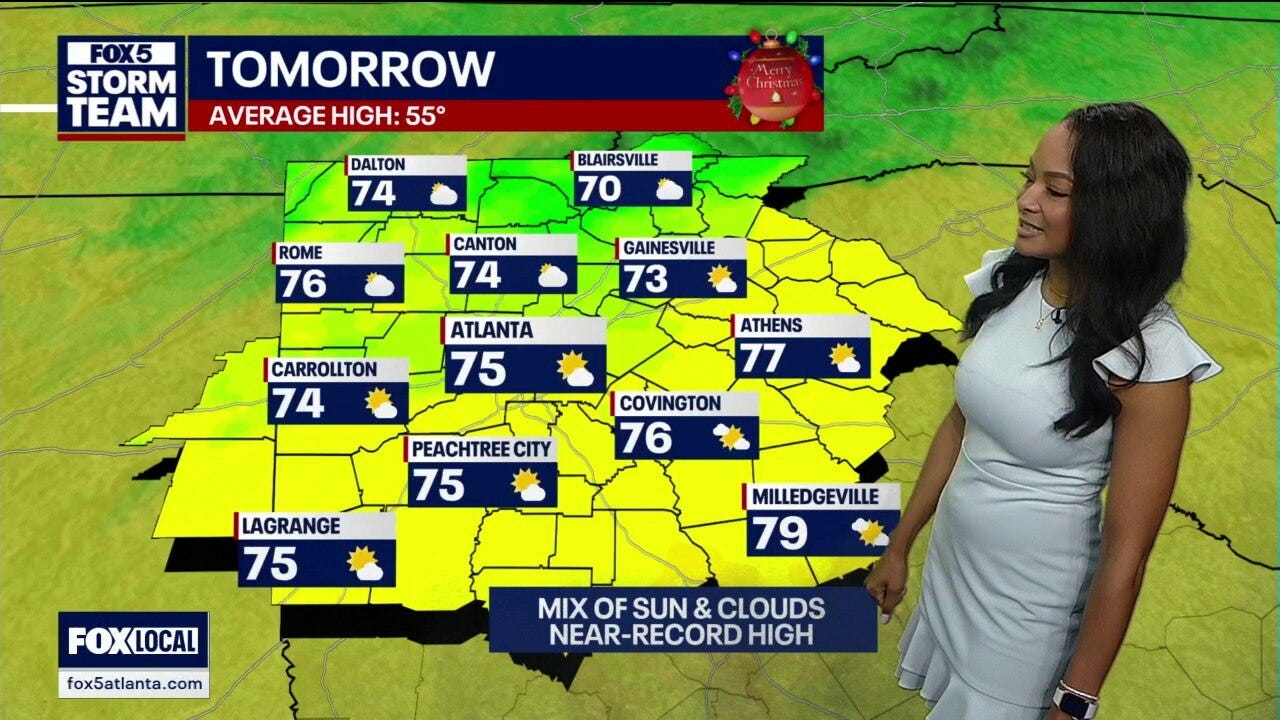 Wednesday evening forecast