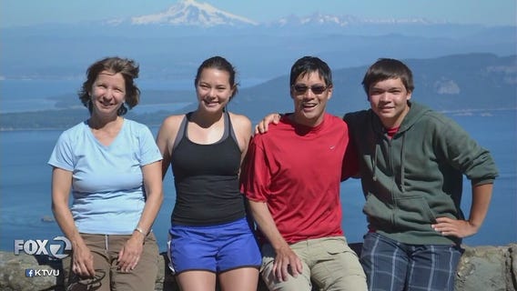 Students hold remembrance for Mr. Chan, a victim of Conception boat fire