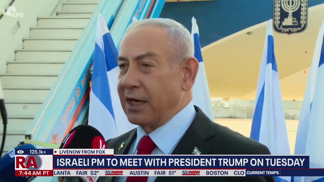 Israeli PM Netanyahu to meet with President Trump
