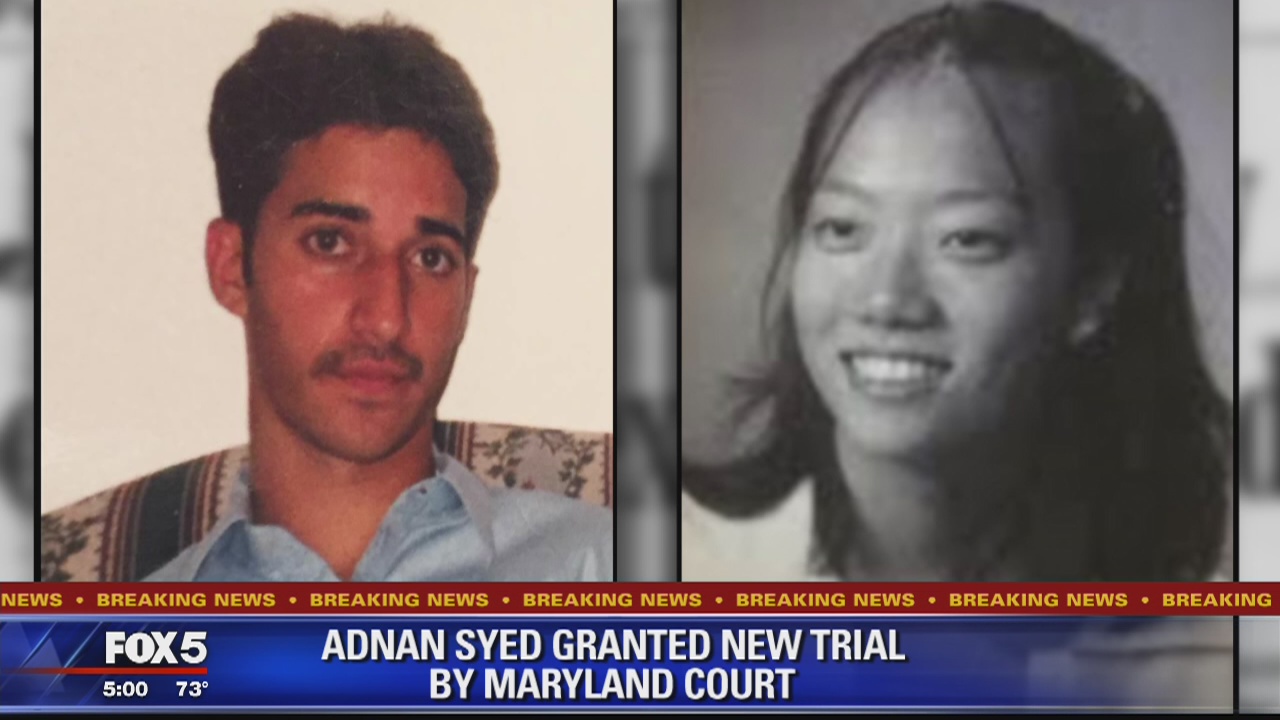 'Serial' podcast subject Adnan Syed granted new trial in Maryland