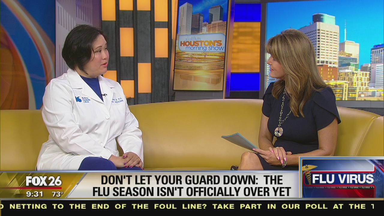 Flu season isn't over yet