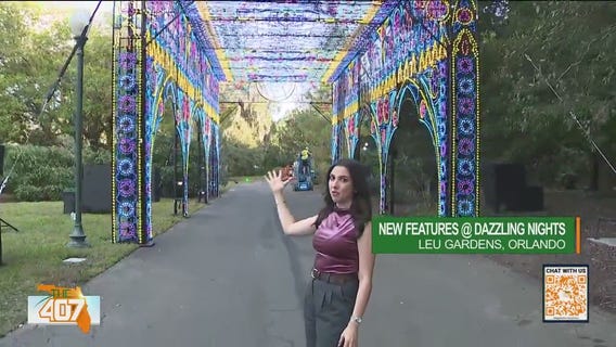 Dazzling Nights at Leu Gardens Lights Up Orlando