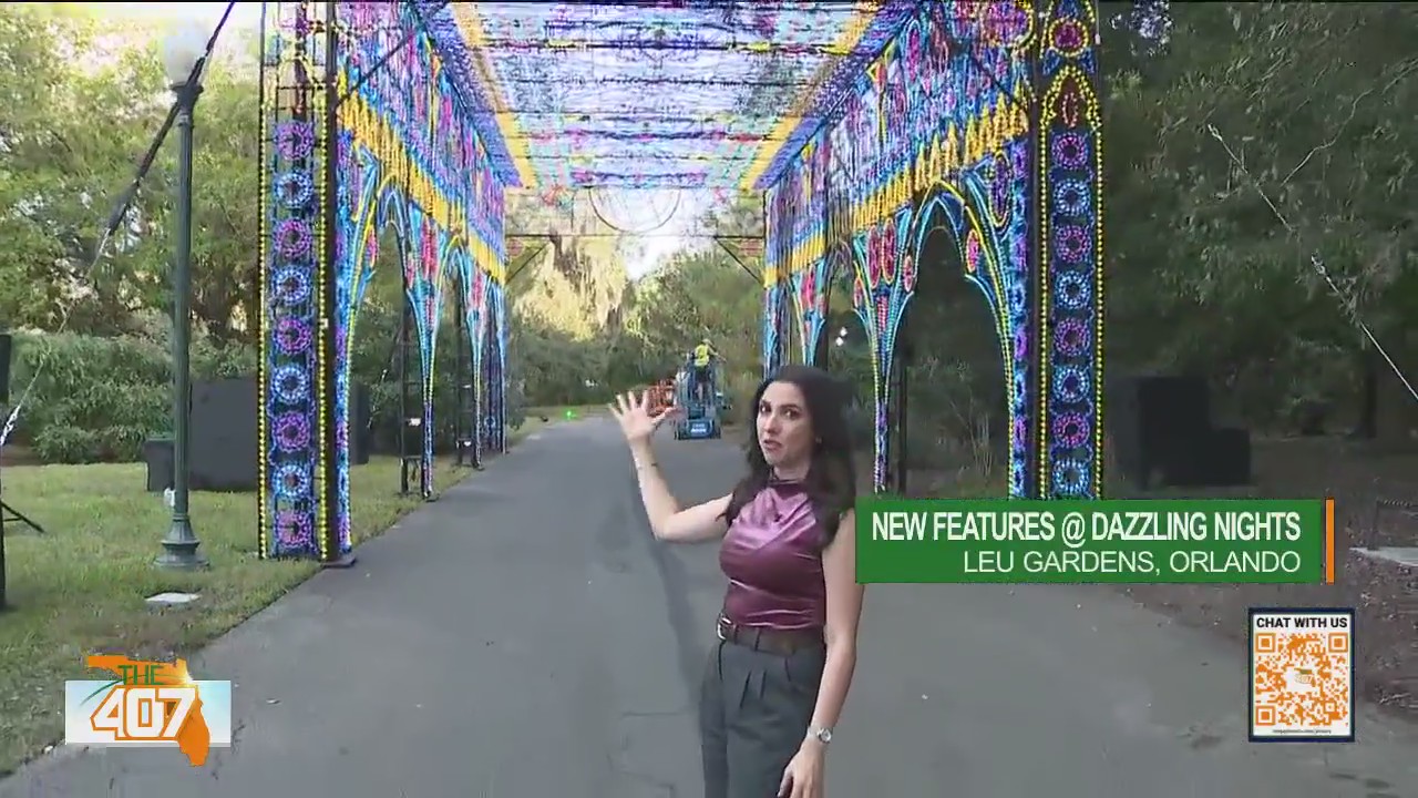 Dazzling Nights at Leu Gardens Lights Up Orlando