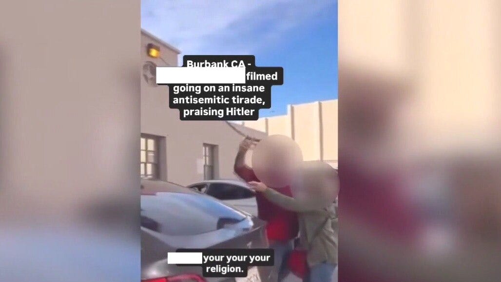 Antisemitic rant caught on camera in Burbank
