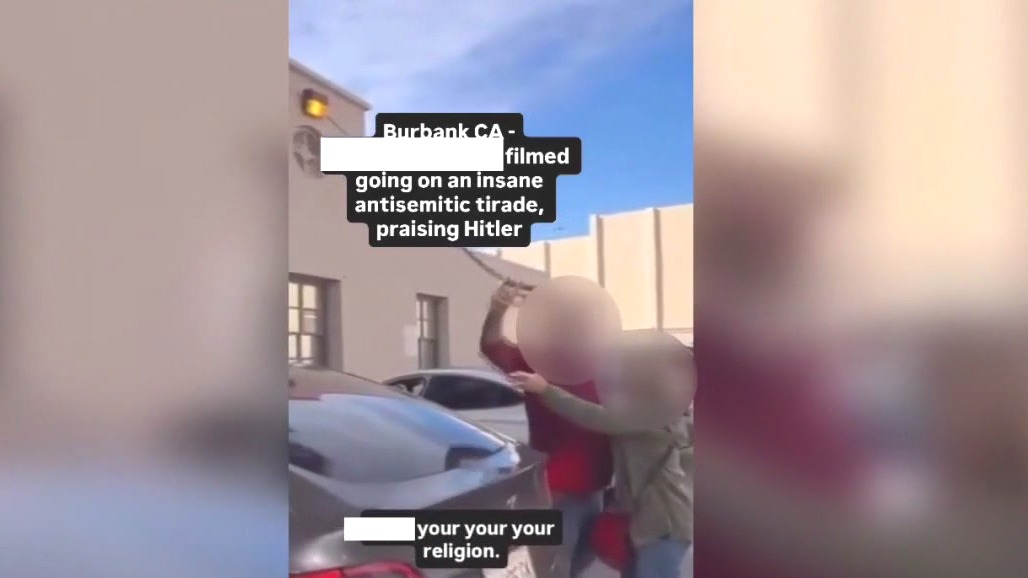 Antisemitic rant caught on camera in Burbank