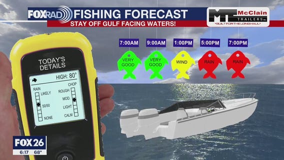 Fishing forecast for Sunday September 20