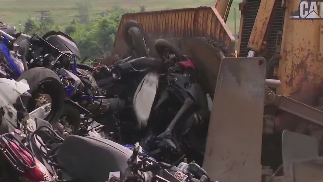 Crackdown on illegal scooters