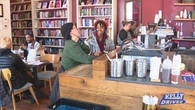Reading and Relaxing at Uncle Bobbie?s Coffee and Books