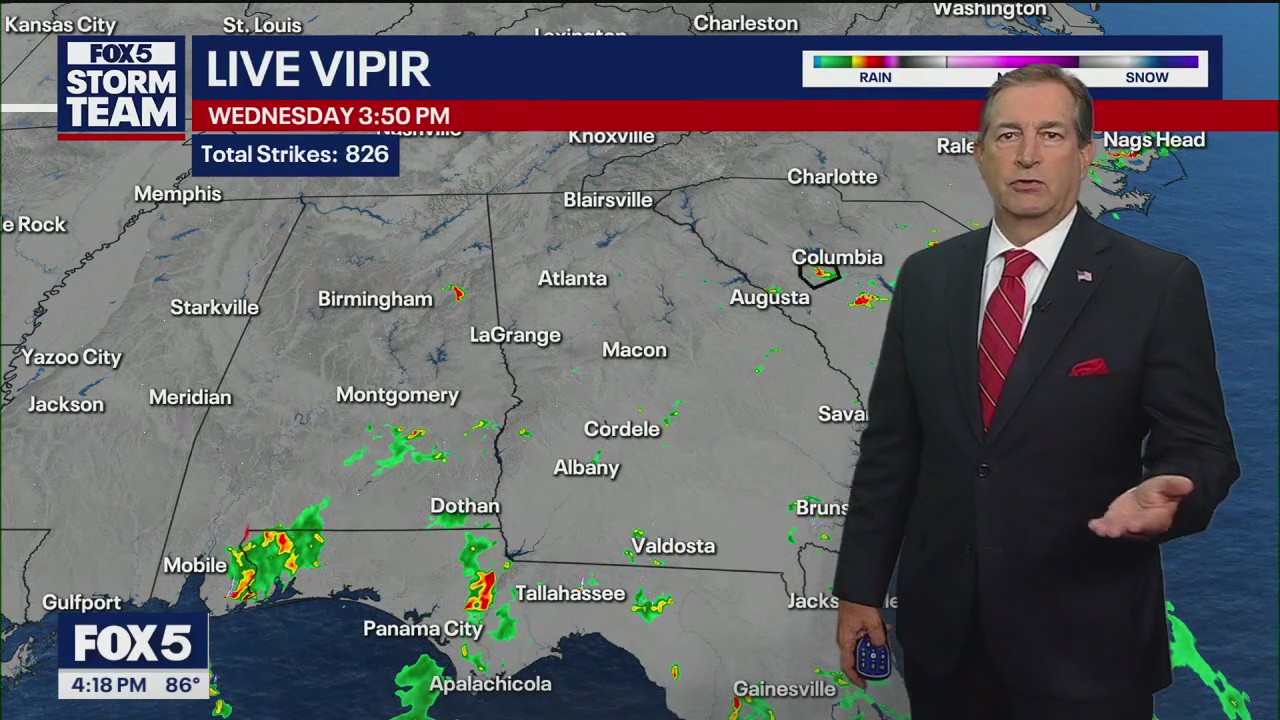 Wednesday afternoon weather forecast