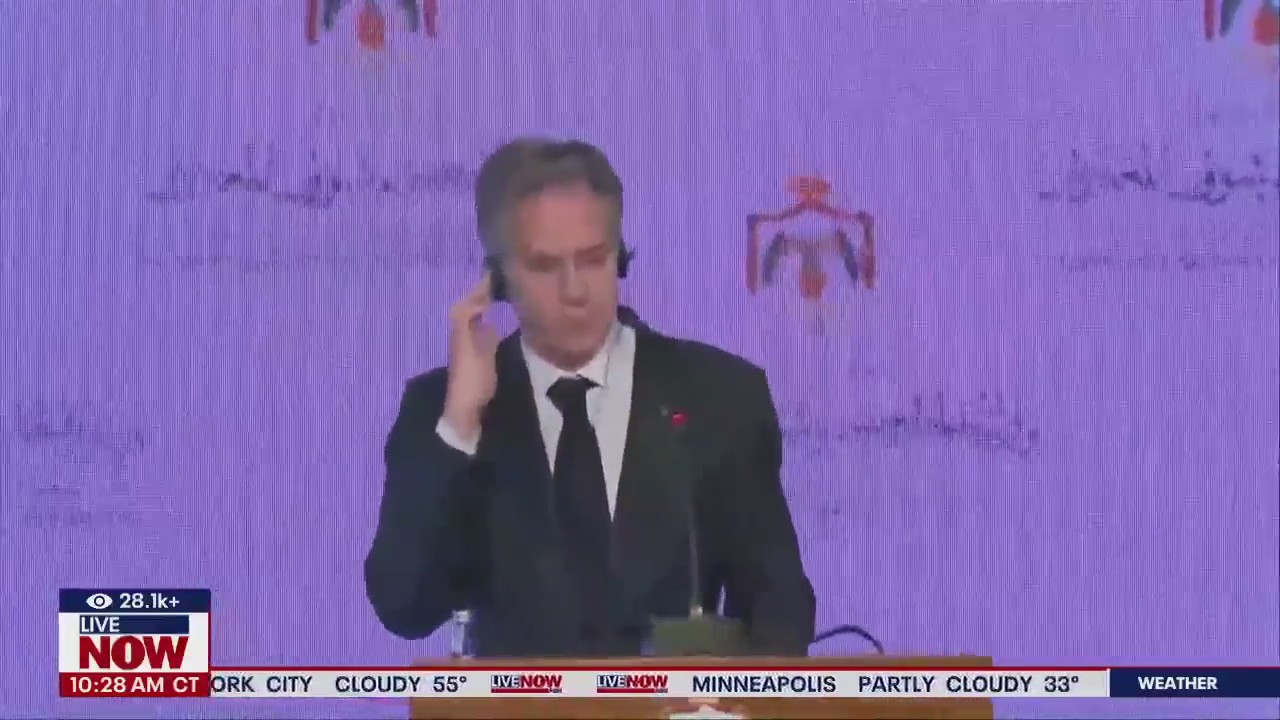 Blinken meets with leaders of Jordan