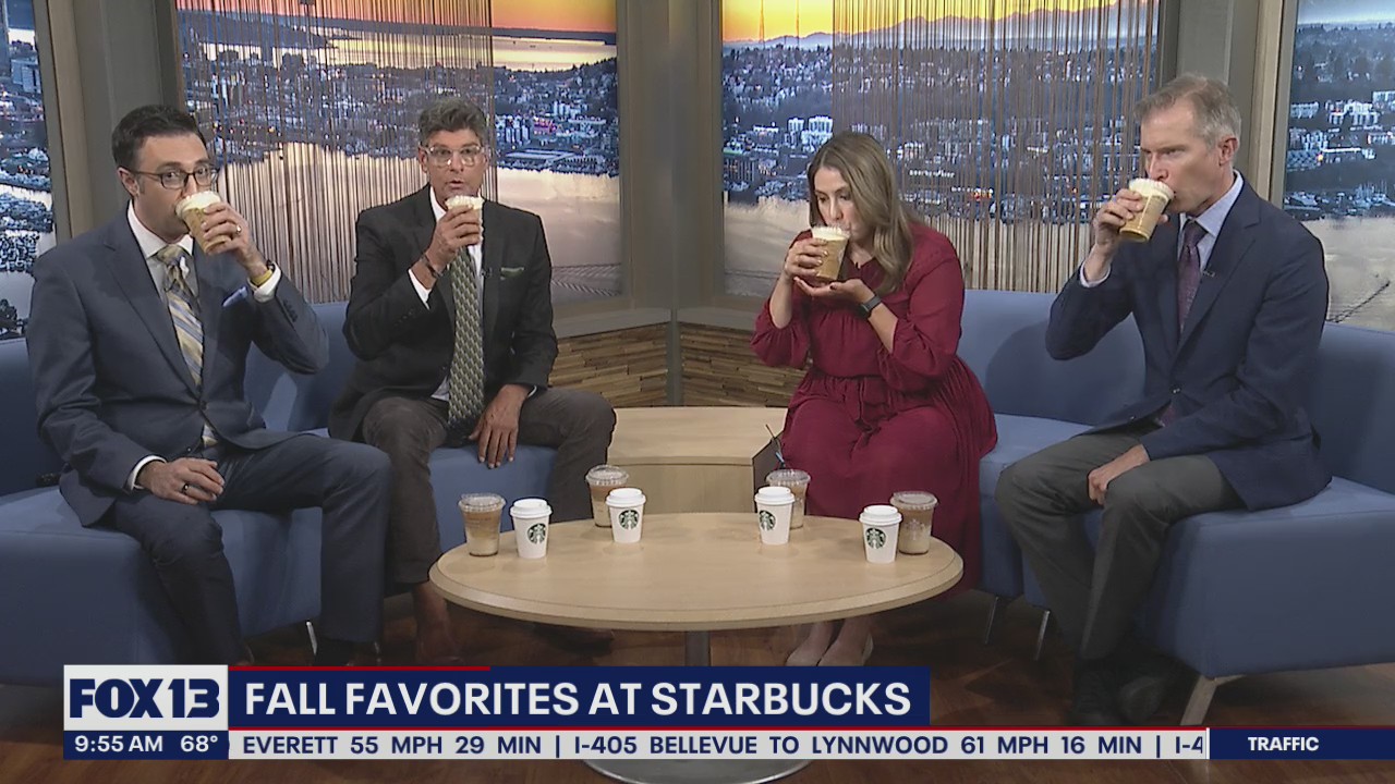 Fall favorites at Starbucks