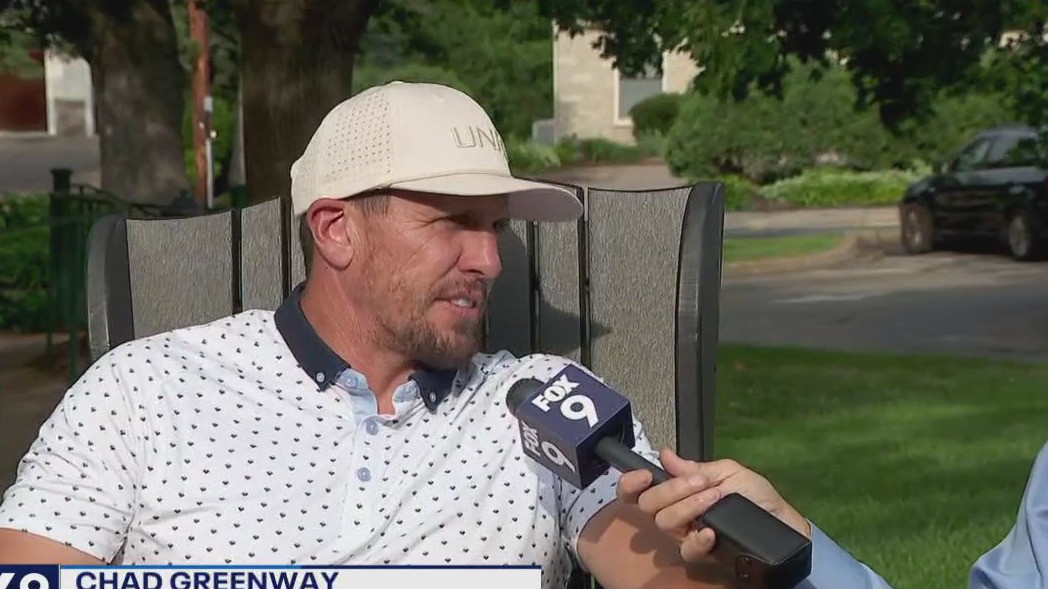 Chad Greenway talks Lead the Way Foundation at charity golf event
