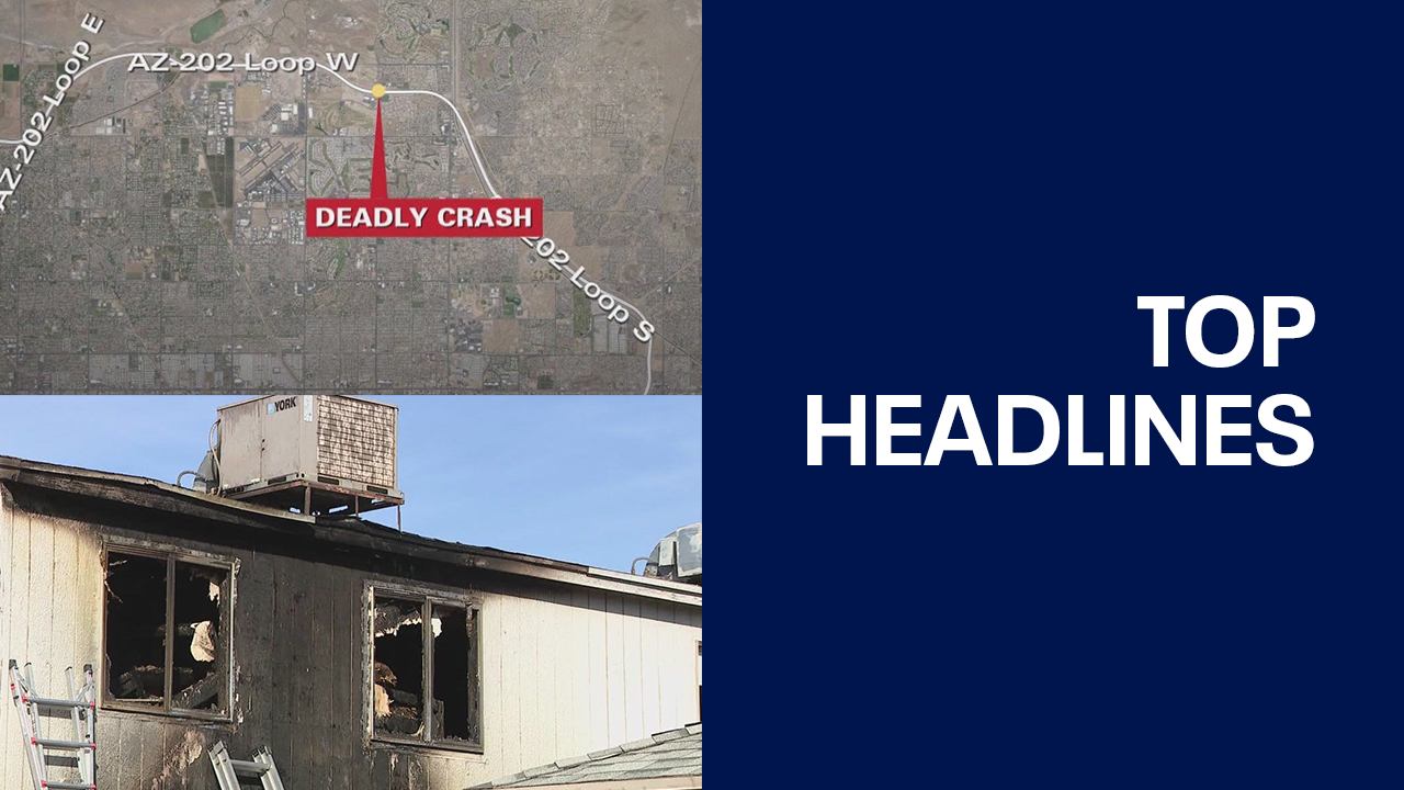 Deadly car crashes on Loop 202 | Nightly Roundup | FOX 10 Phoenix