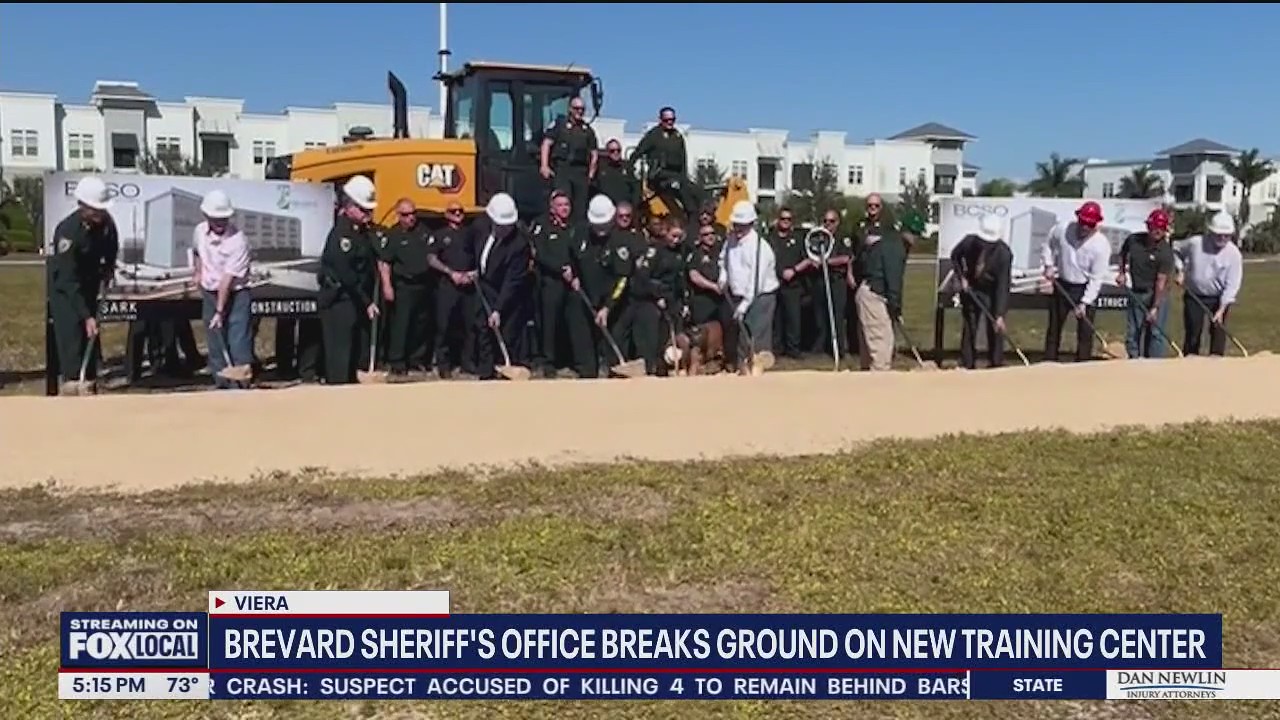 Brevard County Sheriff’s Office breaks ground on training center