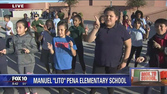Back to school: Manuel 'Lito' Pena Elementary School
