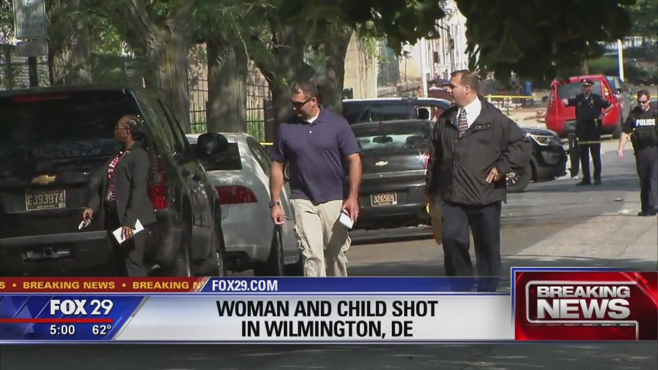 Boy, 6, critical after being shot in Wilmington; Mother wounded