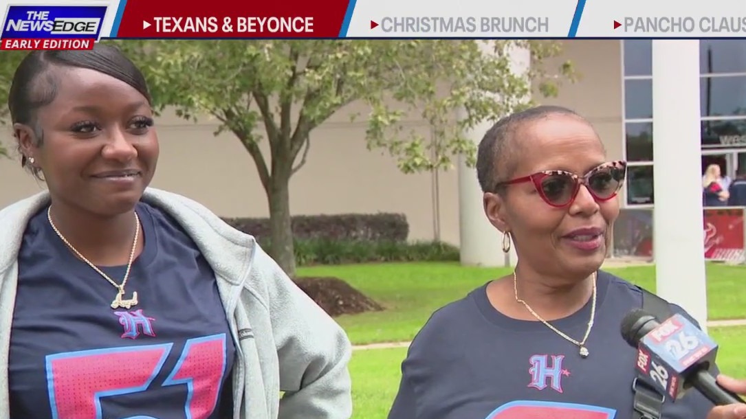 Fans excited for Texans vs. Ravens game, Beyonc�