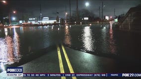 Flooding rains, damaging winds hit during rush hour wreaking havoc for drivers