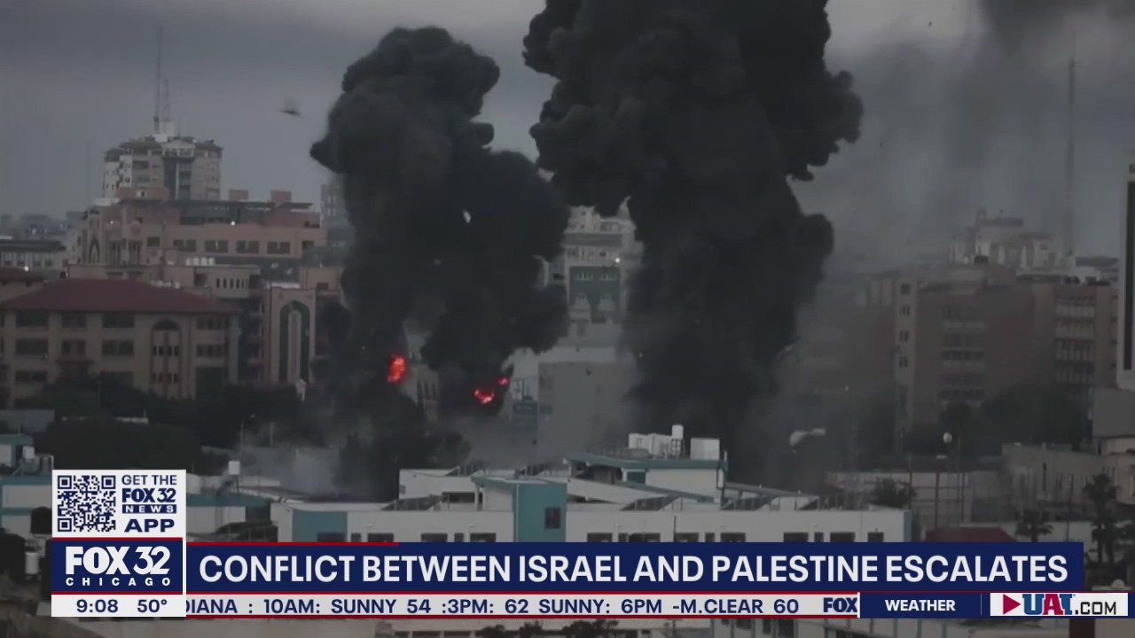 Conflict escalates between Israel and Palestine