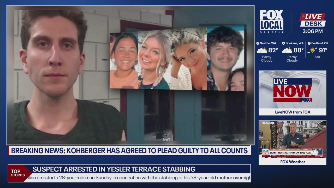 Bryan Kohberger will reportedly take plea guilty to all counts