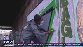 Local artist shares deeper meaning behind Philadelphia sports murals