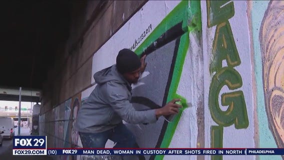 Local artist shares deeper meaning behind Philadelphia sports murals