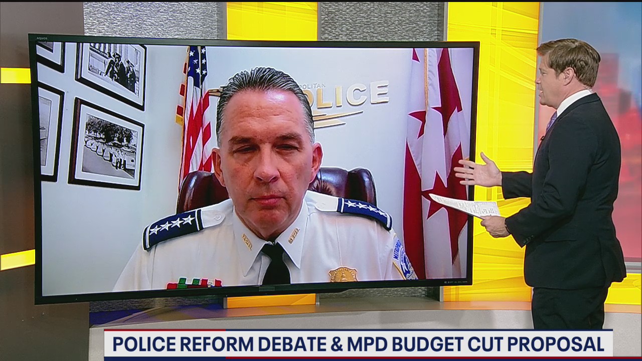 DC police chief Pete Newsham talks to FOX 5 | FOX 5 DC