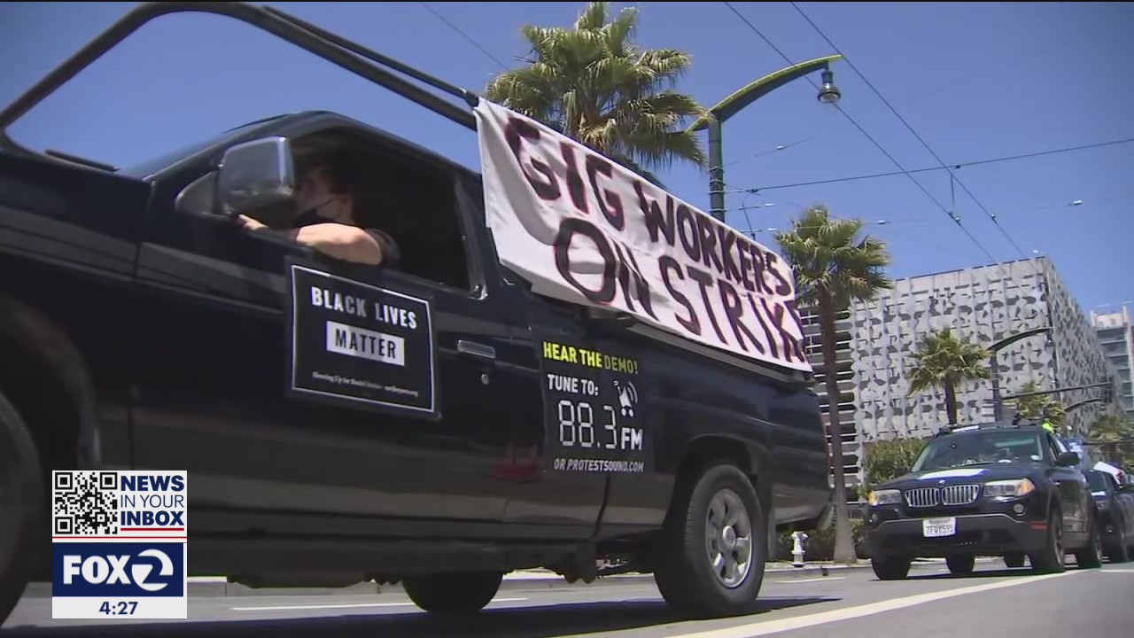 Fight for a livable wage prompts gig-workers to go on strike