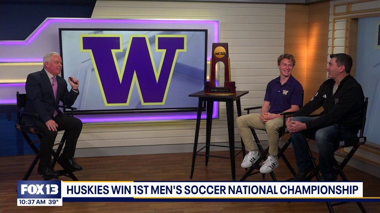 UW Huskies win 1st men's Soccer National Championship