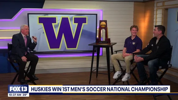 UW Huskies win 1st men's Soccer National Championship