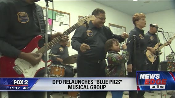 Detroit Police Department relaunches musical group, Blue Pigs