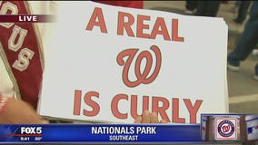 Captain Obvious among the Nationals fans ready for NLDS Game 1