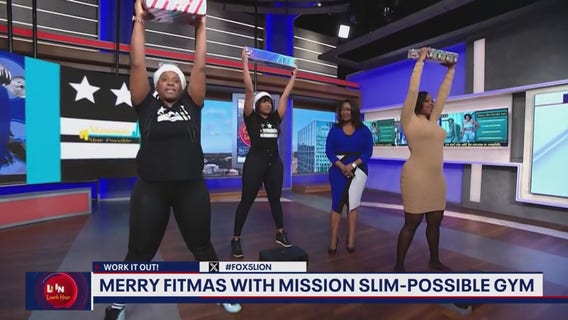 Work It Out: Merry Fitmas with Mission Slim-Possible Gym