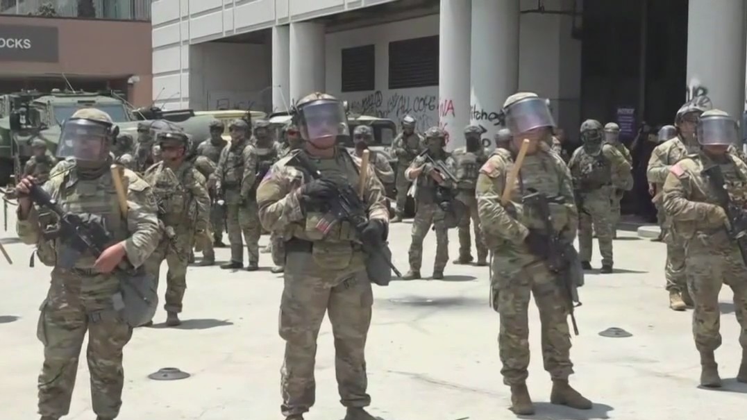 Newsom critiques Trump's National Guard deployment