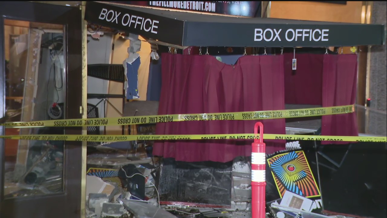 Vehicle crashes into The Fillmore