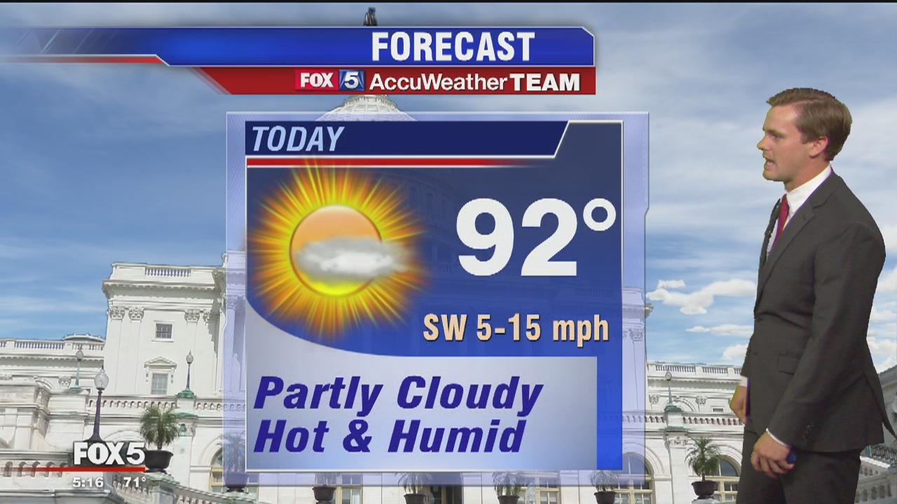 FOX 5 Weather forecast: Thursday, May 18 | FOX 5 DC