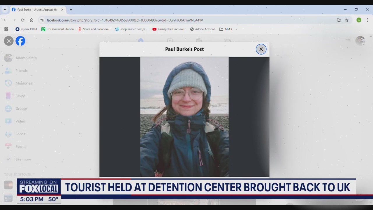 Tourist held at WA detention center brought back to UK