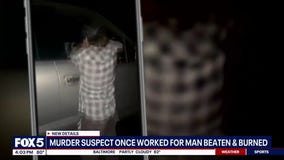 Murder suspect was former employee of man bound, set on fire