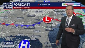 Monday night forecast